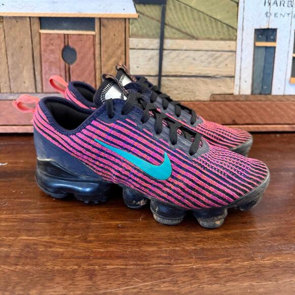 Nike Other - Nike Air VaporMax Flyknit 3 Vivid Purple (GS) Shoes 4Y